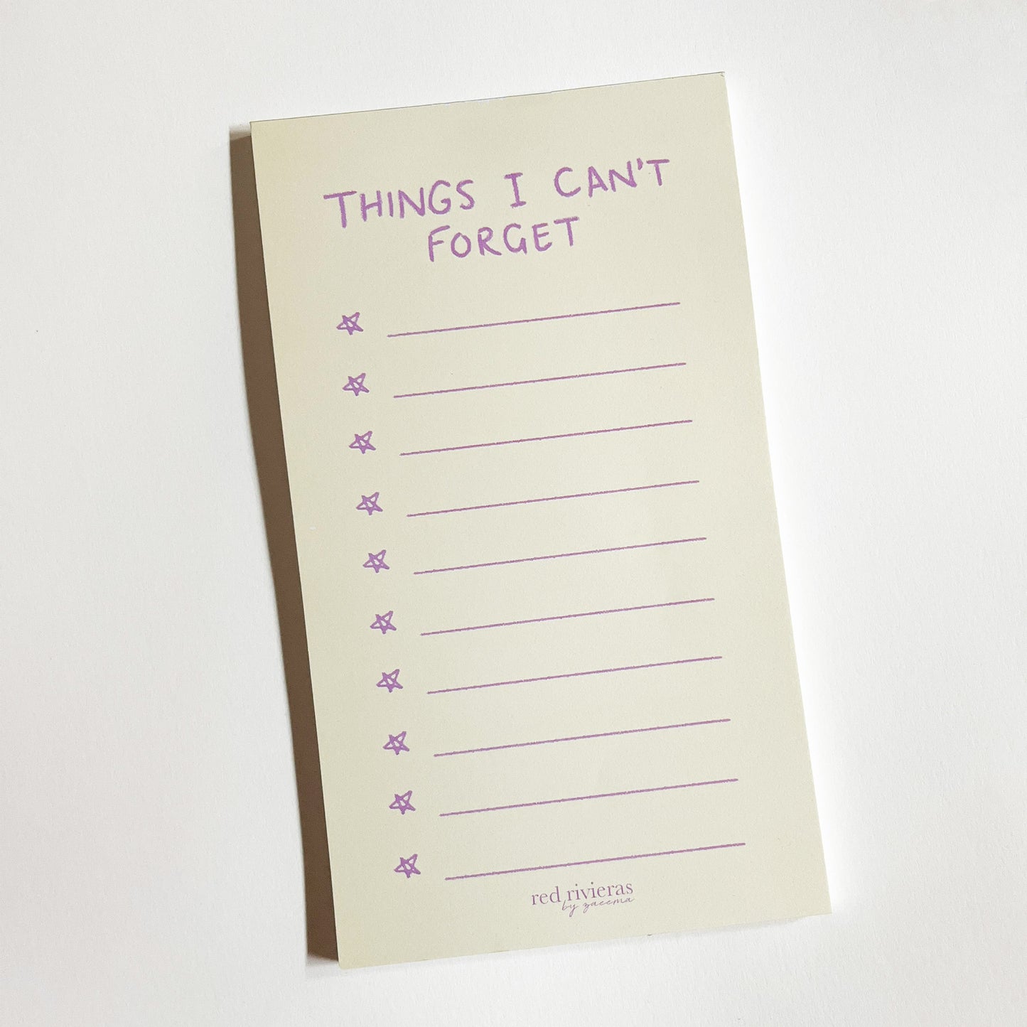 Things I Can't Forget