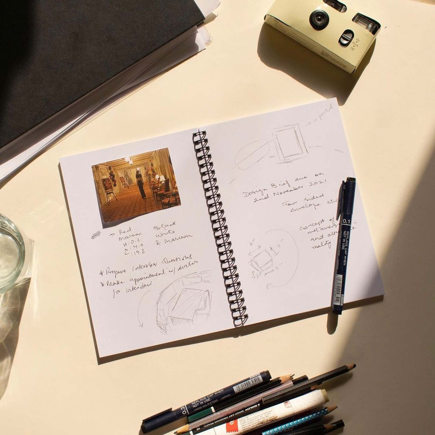 Little red thesis notebook