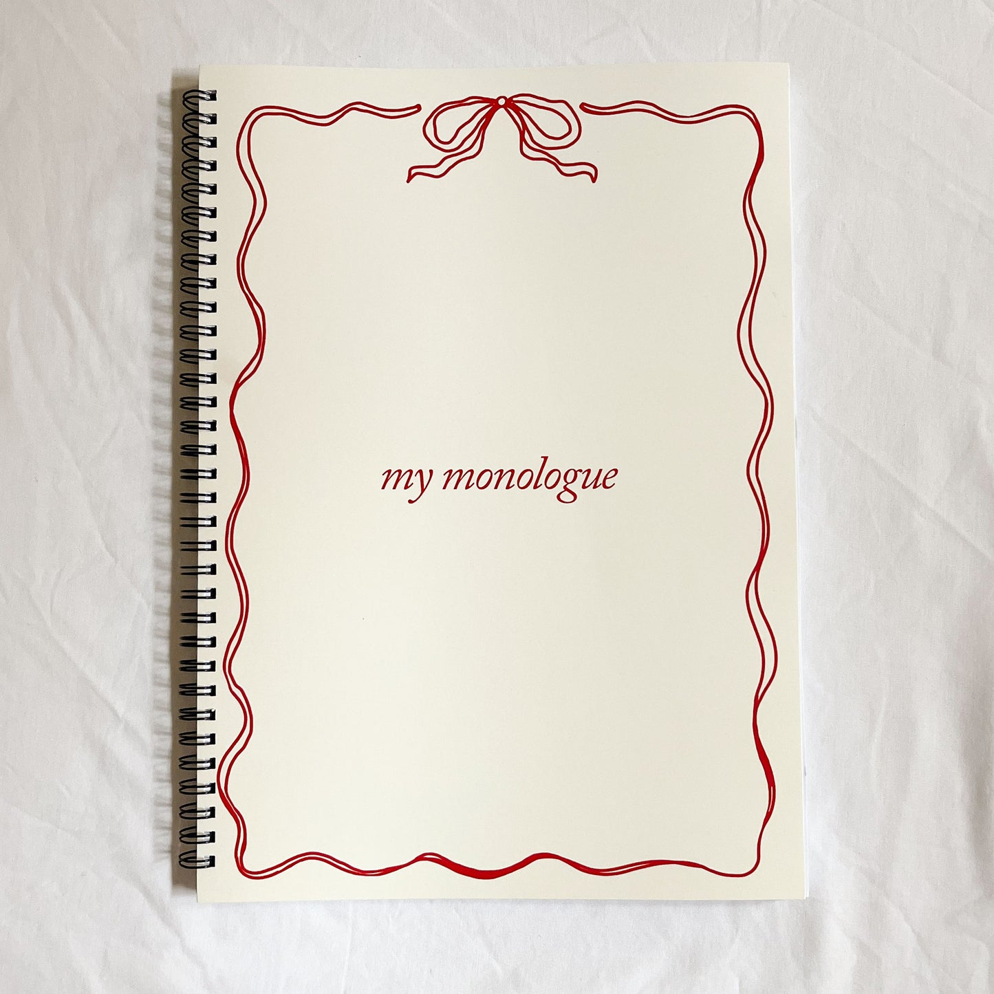 My Monologue Notebook