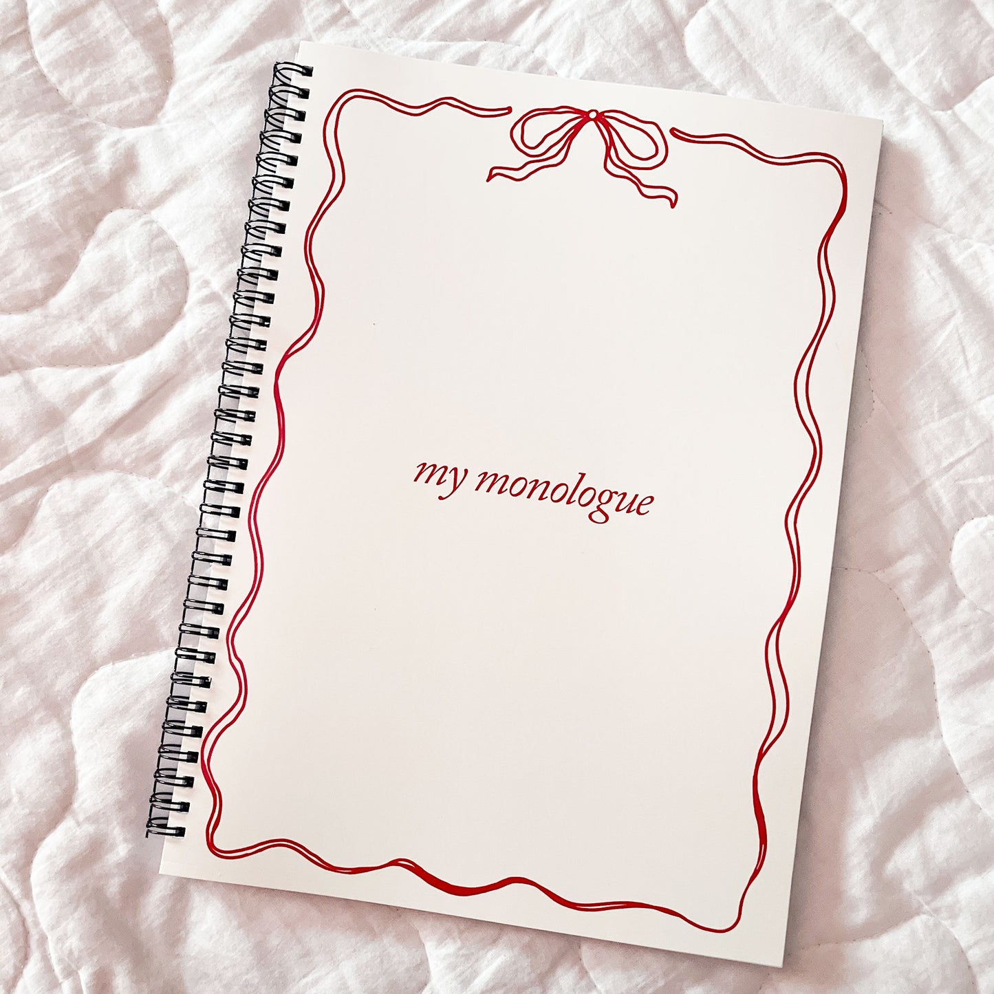 My Monologue Notebook