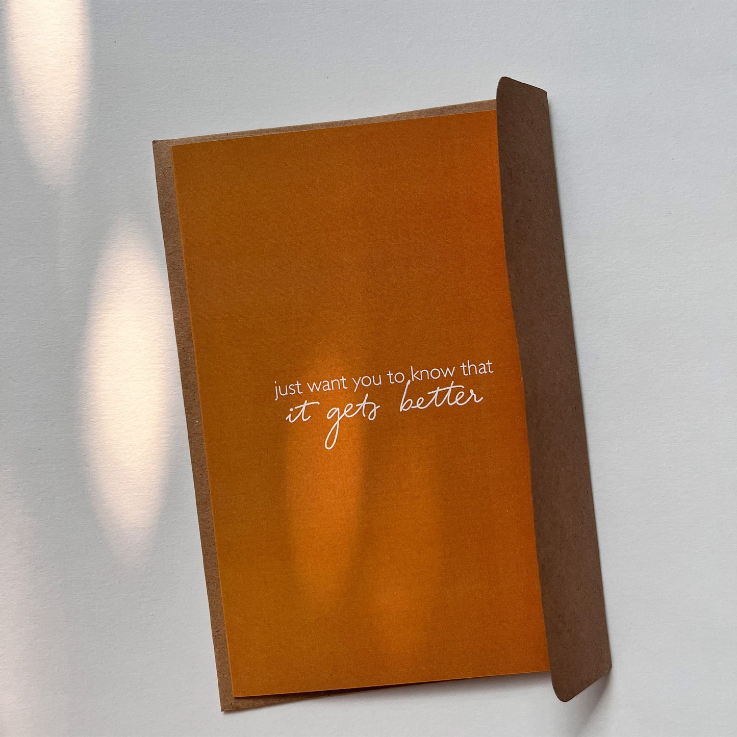 Just Want You To Know: It Gets Better