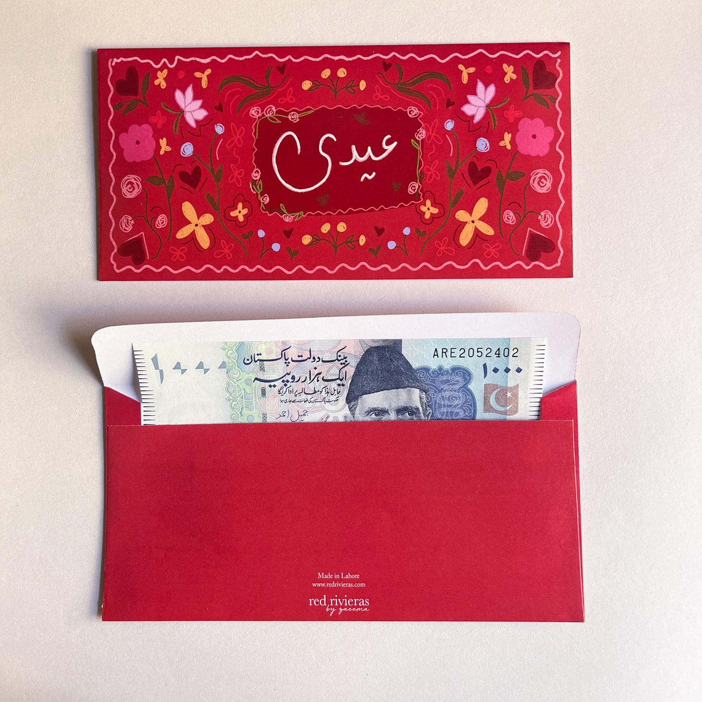 Eidi Envelope - Red