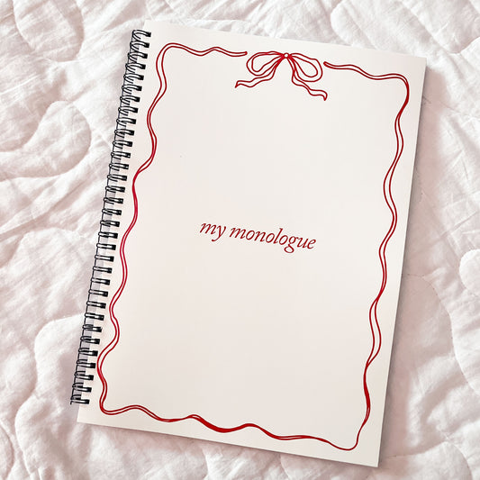 My Monologue Notebook