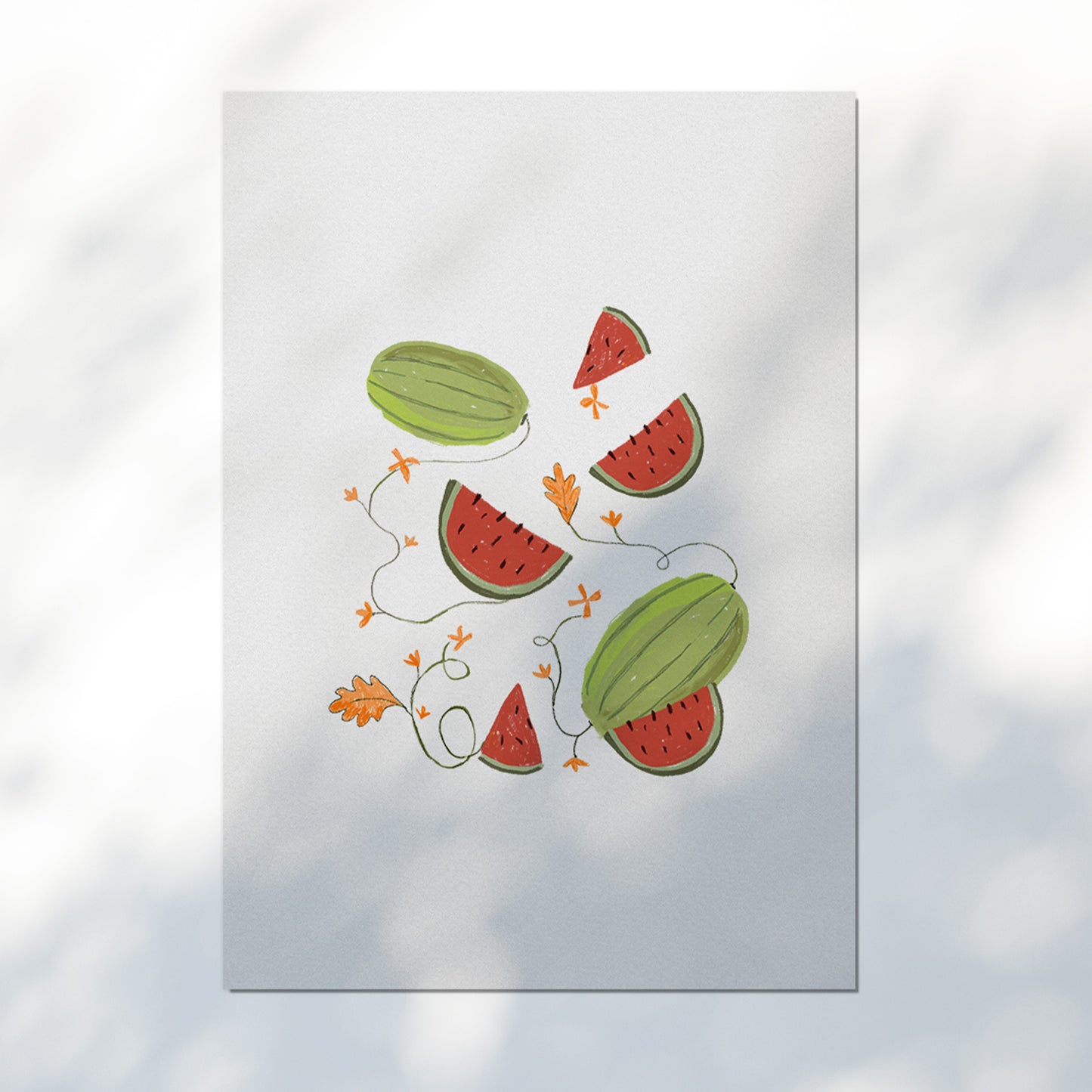 Watermelon Print