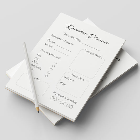 Ramadan Planner