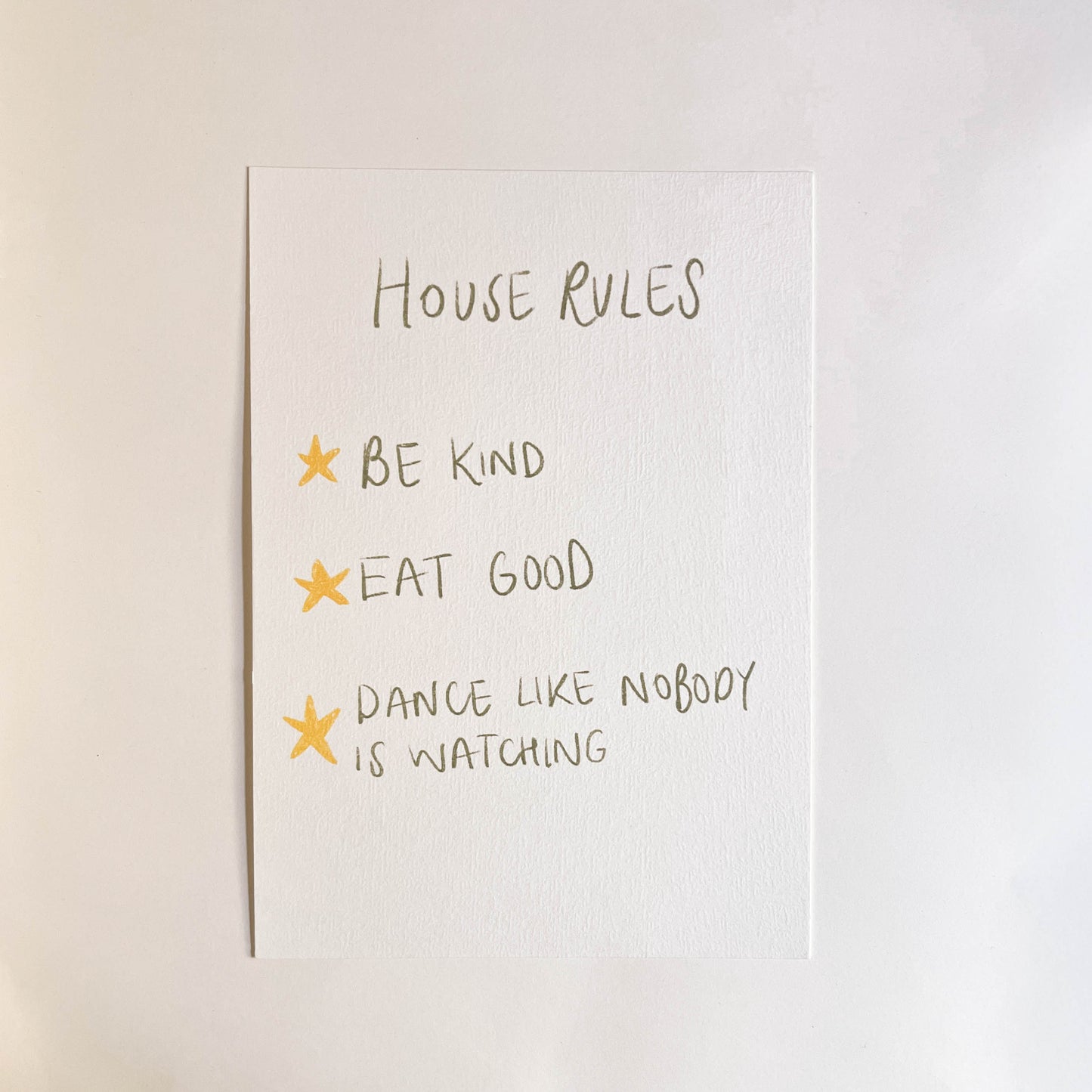 House Rules