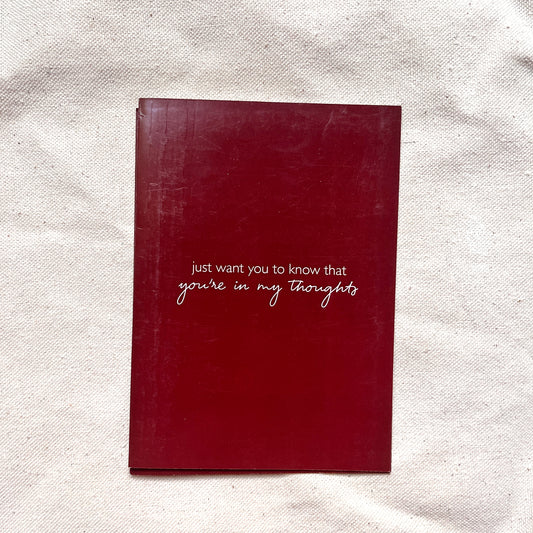You're In My Thoughts - B grade