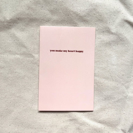 You Make My Heart Happy - B grade